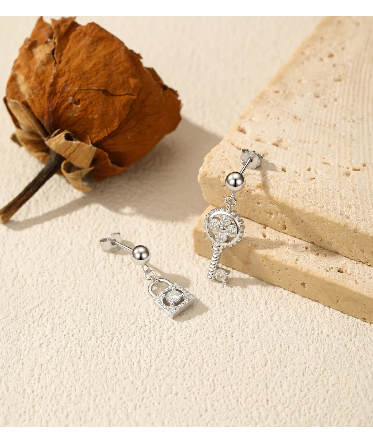 925 Sterling Silver Trendy Fine Jewelry Accessories (Earrings)