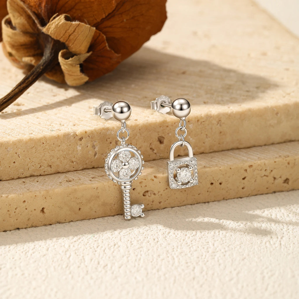 925 Sterling Silver Trendy Fine Jewelry Accessories (Earrings)